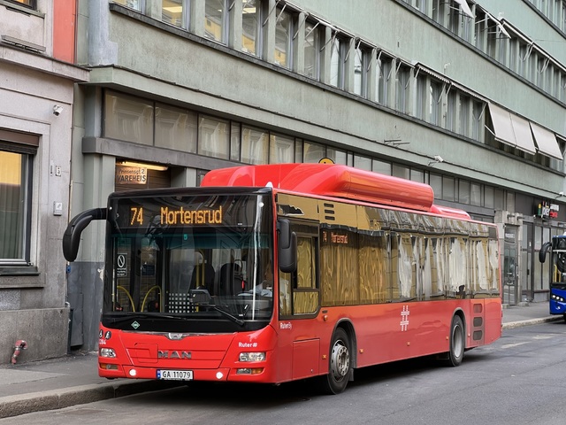 Foto van UniBuss MAN Lion's City CNG 1284 Standaardbus door_gemaakt Stadsbus