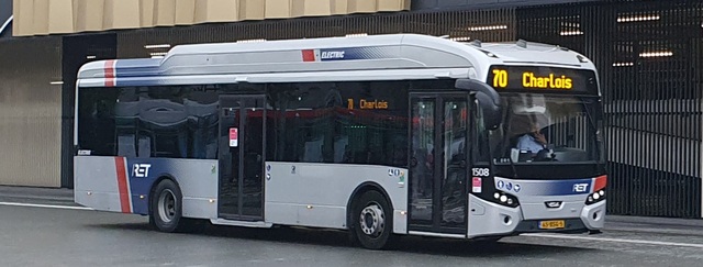 Foto van RET VDL Citea SLF-120 Electric 1508 Standaardbus door Busseninportland