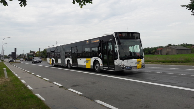 Foto van DeLijn Mercedes-Benz Citaro G Hybrid 647015 Gelede bus door BusfanTom