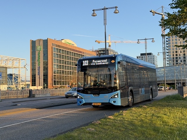 Foto van EBS VDL Citea LE-122 4219 Standaardbus door Stadsbus