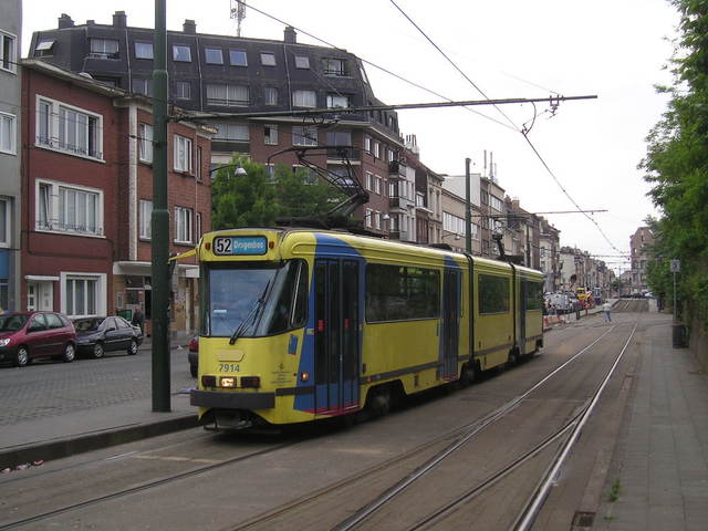 Foto van MIVB Brusselse PCC 7914 Tram door Perzik