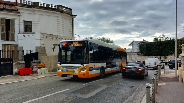 Foto van LignesAzur Iveco Urbanway 12 CNG 358 Standaardbus door Jossevb