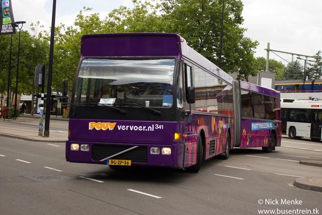 Foto van Pouw Berkhof Duvedec G 341 Gelede bus door Busentrein