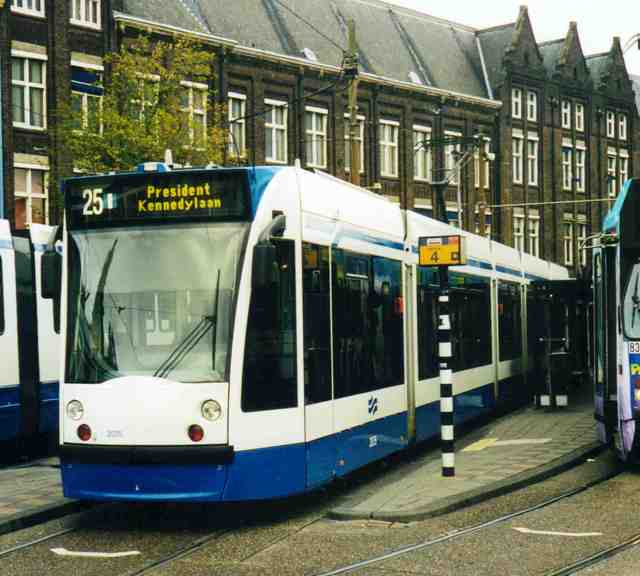 Foto van GVB Siemens Combino 2075 Tram door Jelmer
