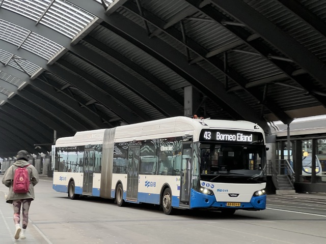 Foto van GVB VDL Citea SLFA-180 Electric 2277 Gelede bus door Stadsbus