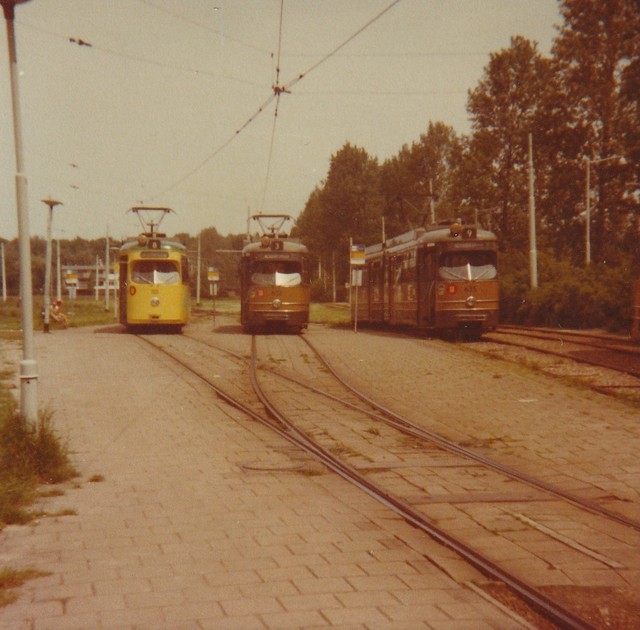 Foto van RET Rotterdamse Düwag GT6 632 Tram door JanWillem