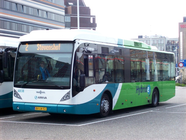 Foto van ARR Van Hool A300 Hybrid 4838 Standaardbus door wyke2207