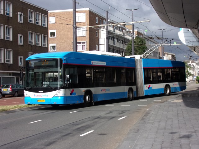 Foto van HER Hess Swisstrolley 5265 Gelede bus door_gemaakt Lijn45