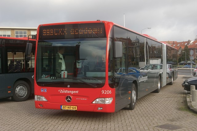 Foto van CXX Mercedes-Benz Citaro G 9206 Gelede bus door wyke2207