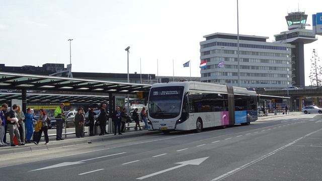 Foto van CXX VDL Citea SLFA-181 Electric 9733 Gelede bus door SteefAchterberg