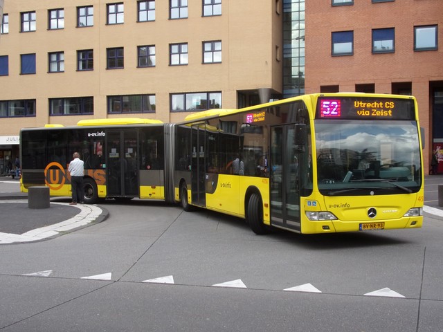 Foto van QBZ Mercedes-Benz Citaro G 4558 Gelede bus door Lijn45