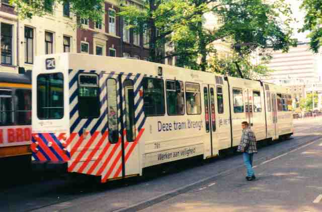 Foto van GVB 9- & 10G-tram 791 Tram door Jelmer