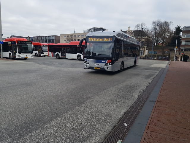 Foto van RET VDL Citea SLE-120 Hybrid 1266 Standaardbus door_gemaakt treinspotter-Dordrecht-zuid