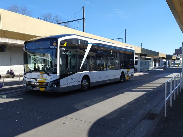 Foto van DeLijn MAN Lion's City 12E 664045 Standaardbus door LLBRK
