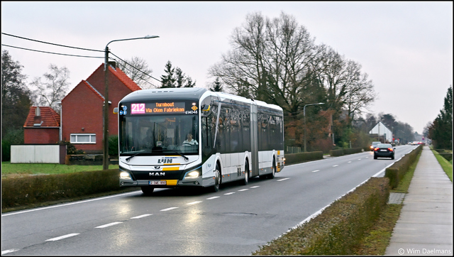 Foto van DeLijn MAN Lion's City 18E 614048 Gelede bus door WDaelmans
