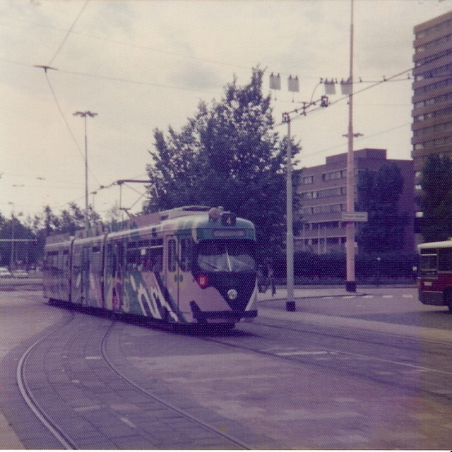 Foto van RET Rotterdamse Düwag GT8 360 Tram door JanWillem