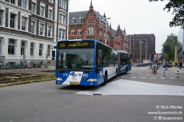 Foto van GVU Mercedes-Benz Citaro G 9152 Gelede bus door_gemaakt Busentrein