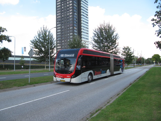 Foto van HER VDL Citea SLFA-181 Electric 9507 Gelede bus door teun
