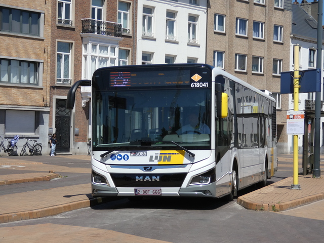 Foto van DeLijn MAN Lion's City 12H 618041 Standaardbus door Delijn821