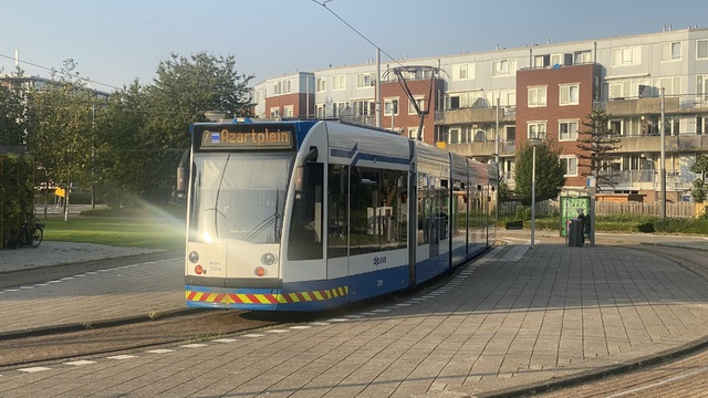 Foto van GVB Siemens Combino (2-richting) 2201 Tram door CSSG911