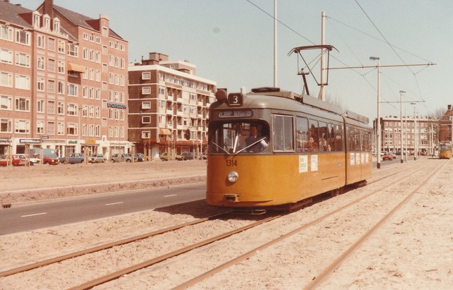 Foto van RET Rotterdamse Düwag GT6 264 Tram door JanWillem