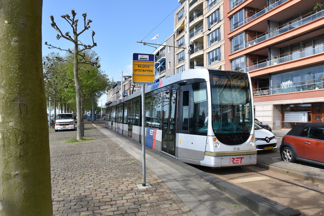 Foto van RET Rotterdamse Citadis 2138 Tram door JanWillem