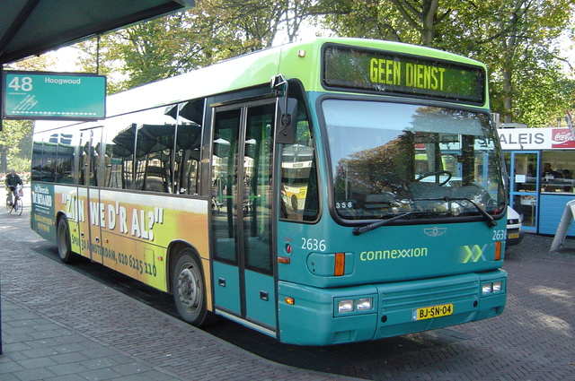 Foto van CXX Den Oudsten B95 2636 Standaardbus door wyke2207