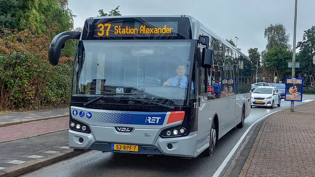 Foto van RET VDL Citea LLE-120 1121 Standaardbus door MetroRET