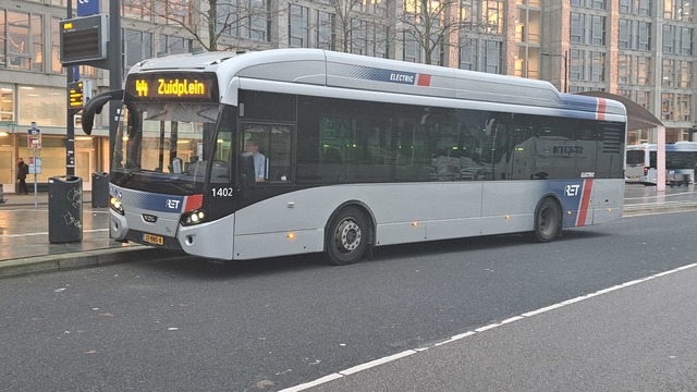 Foto van RET VDL Citea SLF-120 Electric 1402 Standaardbus door treinspotter-Dordrecht-zuid