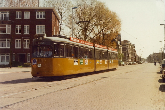 Foto van RET Rotterdamse Düwag GT8 1313 Tram door JanWillem