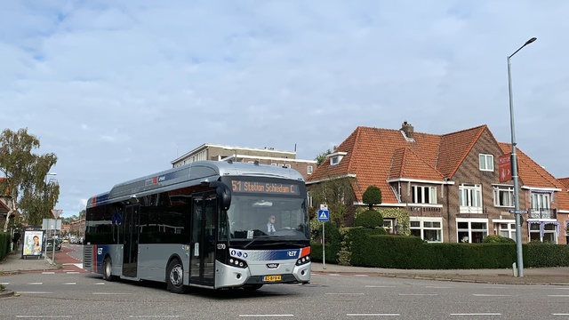 Foto van RET VDL Citea SLE-120 Hybrid 1270 Standaardbus door Stadsbus