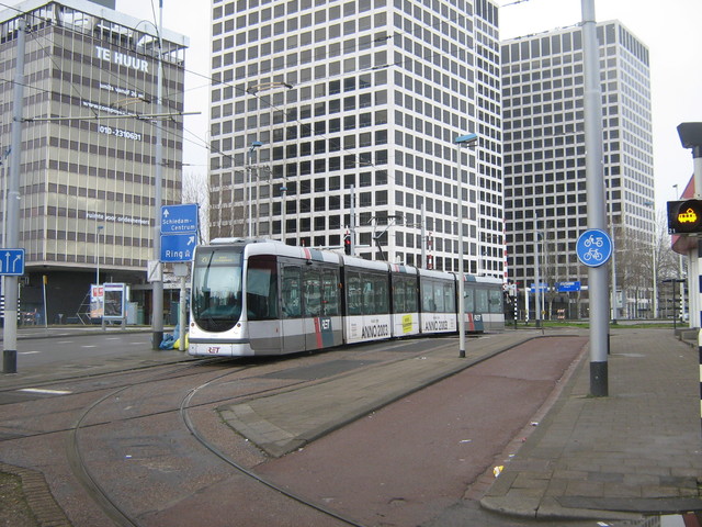 Foto van RET Rotterdamse Citadis 2007 Tram door JanWillem