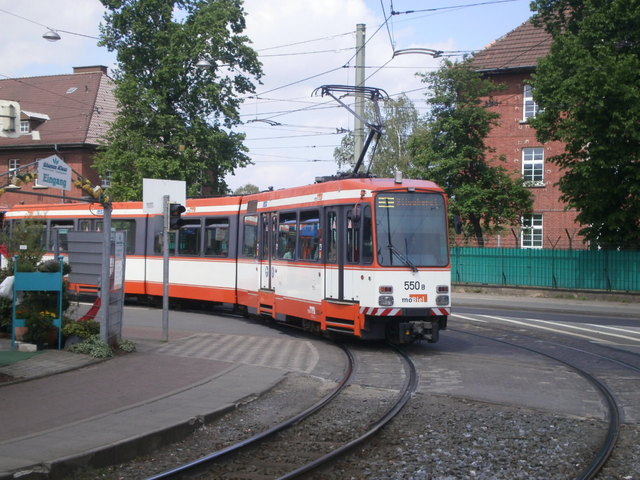 Foto van MoBiel Stadtbahnwagen M/N 8 550 Tram door_gemaakt Perzik