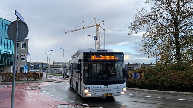 Foto van CXX MAN Lion's City G CNG 9267 Gelede bus door_gemaakt Stadsbus