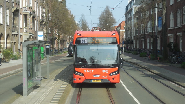 Foto van CXX VDL Citea SLFA-180 Electric 9771 Gelede bus door Stadsbus