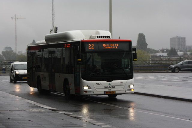 Foto van HTM MAN Lion's City CNG 1072 Standaardbus door Tramspoor