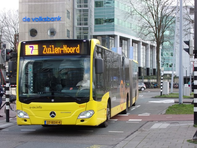 Foto van QBZ Mercedes-Benz Citaro G 4137 Gelede bus door_gemaakt Lijn45