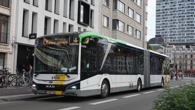 Foto van DeLijn MAN Lion's City 18E 605046 Gelede bus door WDK6761G1
