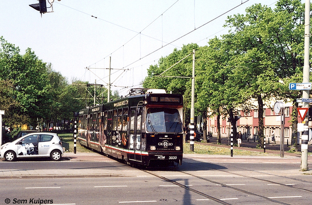 Foto van HTM GTL8 3030 Tram door_gemaakt RW2014