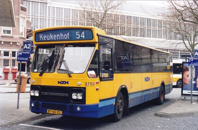 Foto van NZH DAF MB200 3758 Standaardbus door wyke2207