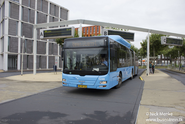 Foto van KEO MAN Lion's City G CNG 5248 Gelede bus door Busentrein