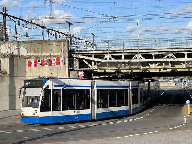 Foto van GVB Siemens Combino 2149 Tram door Stadsbus