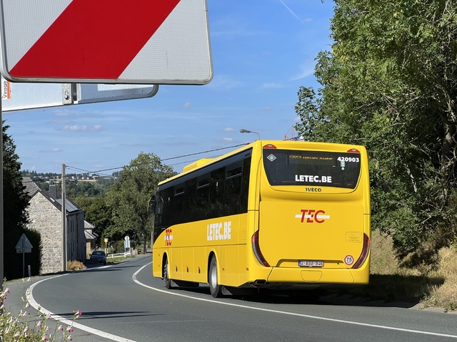 Foto van TEC Iveco Crossway PRO 420903 Semi-touringcar door Stadsbus