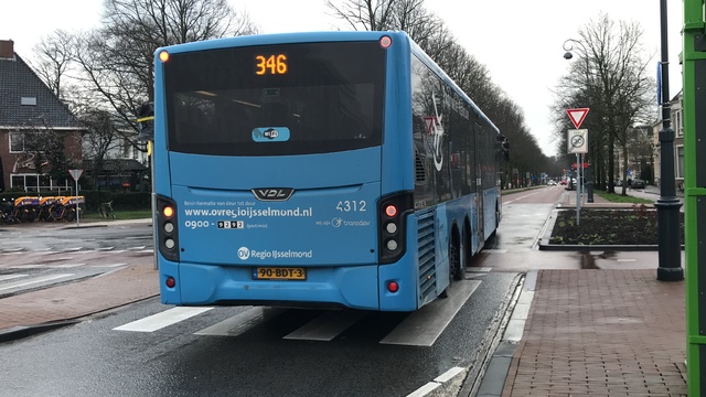 Foto van CXX VDL Citea XLE-145 4312 Standaardbus door Rotterdamseovspotter