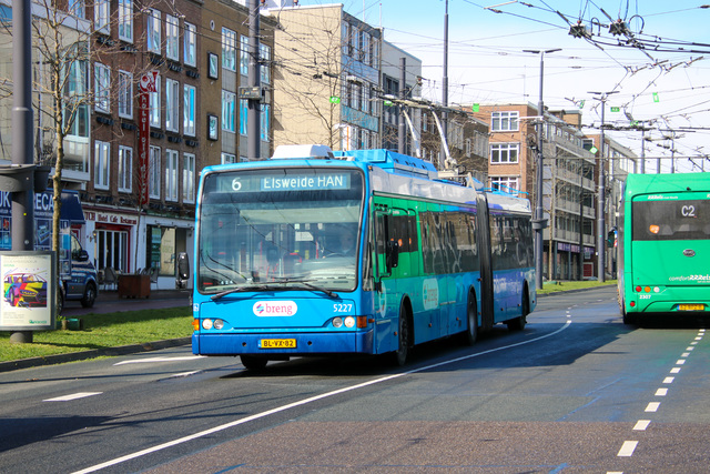 Foto van HER Berkhof Premier AT 18 5227 Gelede bus door_gemaakt TrainspotterAmsterdam