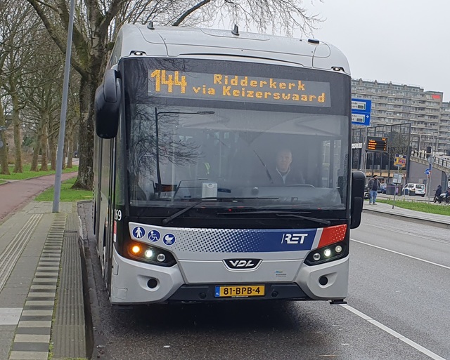 Foto van RET VDL Citea SLE-120 Hybrid 1269 Standaardbus door Busseninportland