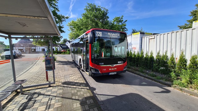 Foto van Rheinbahn MAN Lion's City 12C 7169 Standaardbus door Baschauffeur