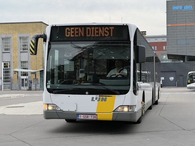Foto van DeLijn Mercedes-Benz Citaro G 551087 Gelede bus door_gemaakt Stadsbus