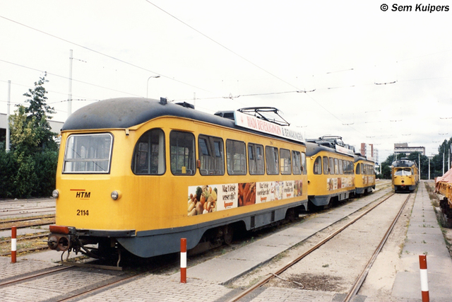 Foto van HTM Haagse PCC 2114 Tram door RW2014