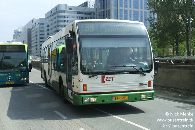 Foto van RET Den Oudsten B96 820 Standaardbus door Busentrein